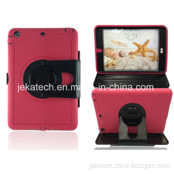 for iPad Air 360 Degree Rotate Silicone Combo Case